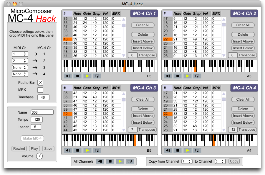 Roland MC-4 Hack screenshot